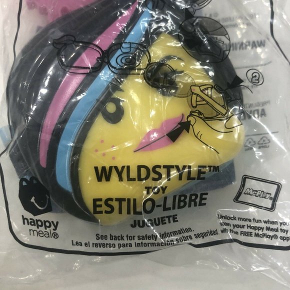 2019 The Lego Movie 2 The Second Part Wyldstyle #2 Happy meal Toy McDonalds - Picture 4 of 9